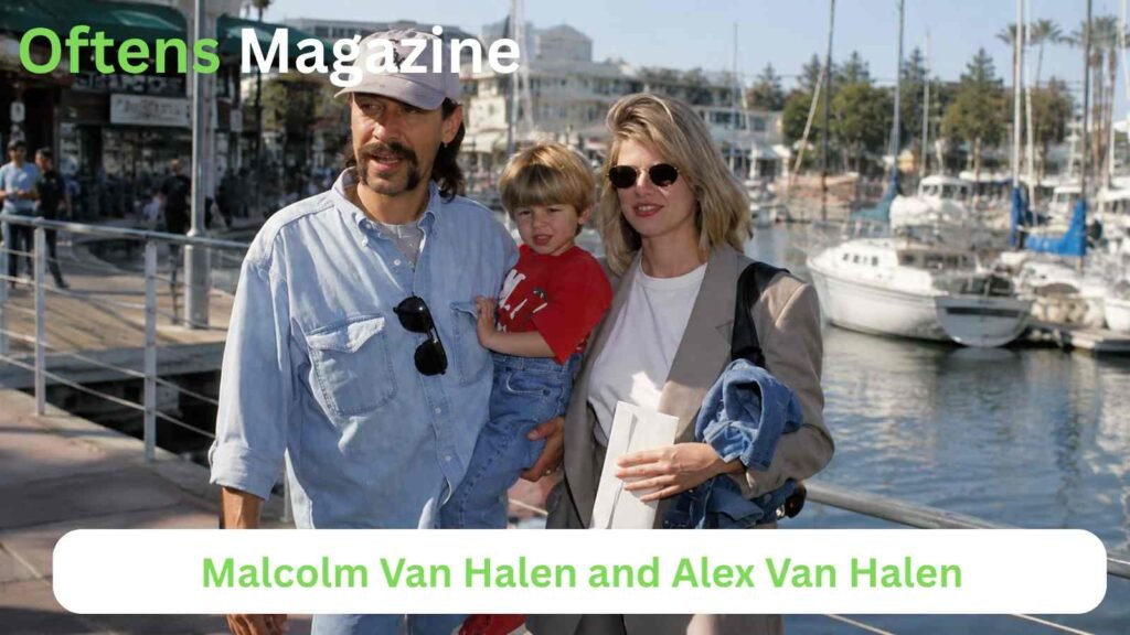 Malcolm Van Halen and Alex Van Halen