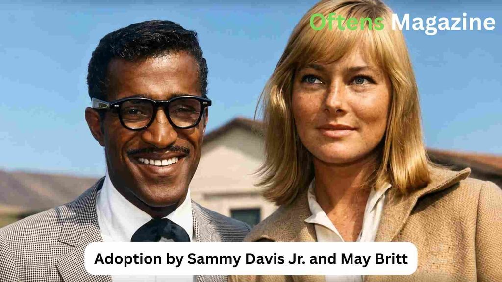 Adoption by Sammy Davis Jr and May Britt