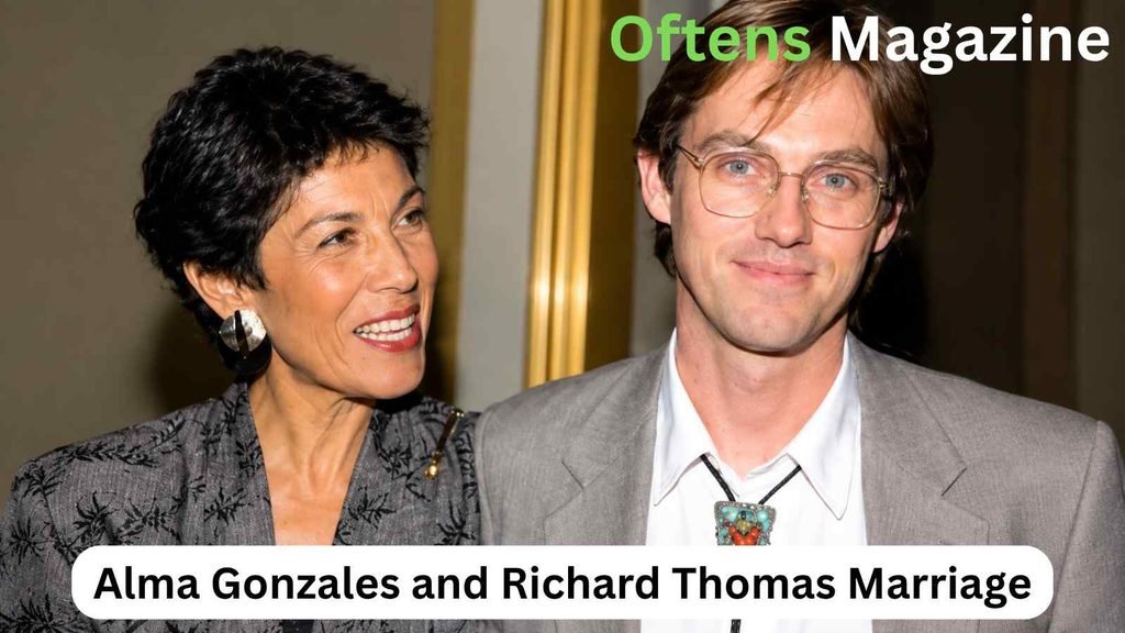 Alma Gonzales and Richard Thomas