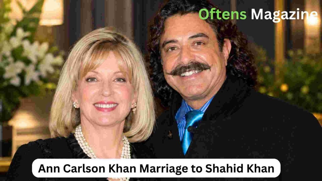 Ann Carlson Khan Marriage to Shahid Khan