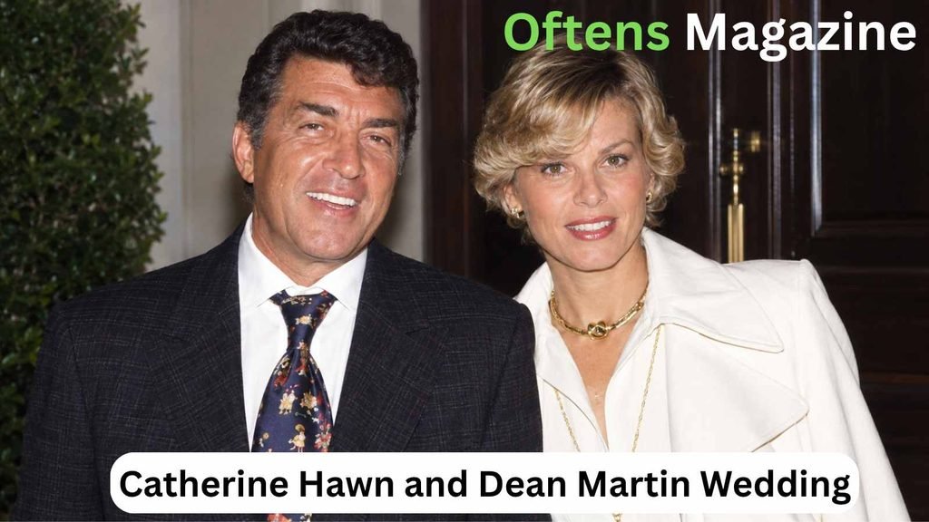 Catherine Hawn and Dean Martin Wedding