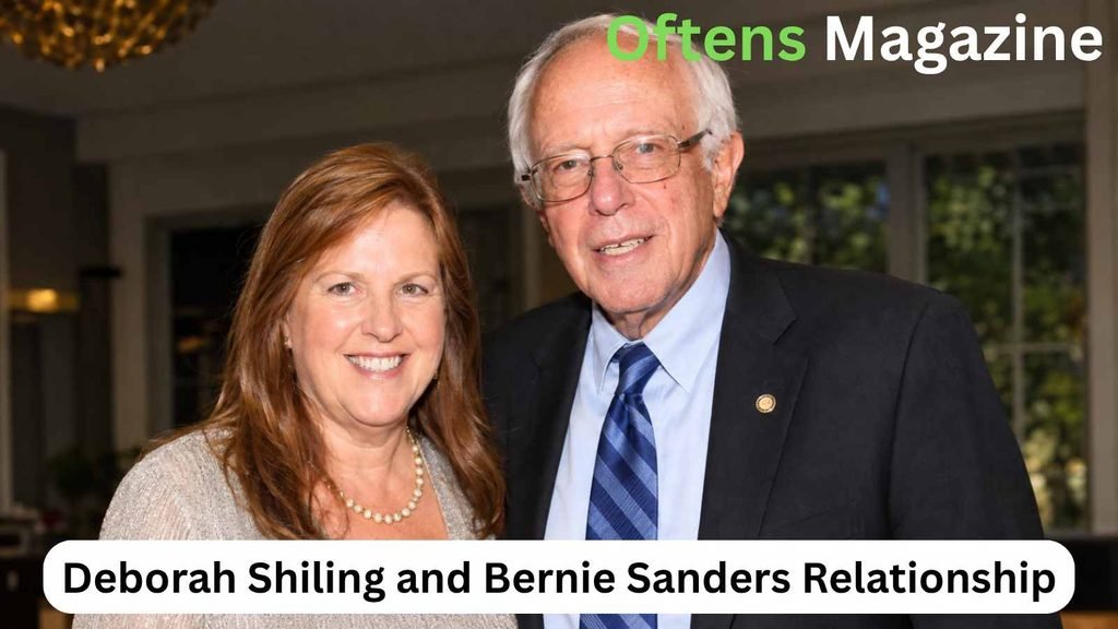 Deborah Shiling and Bernie Sanders
