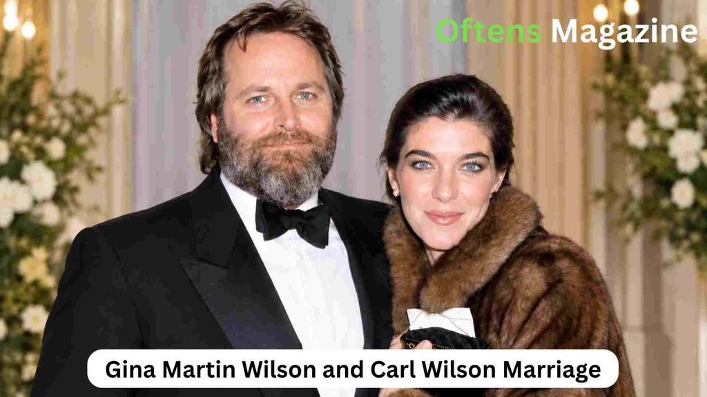 Gina Martin Wilson and Carl Wilson Marriage