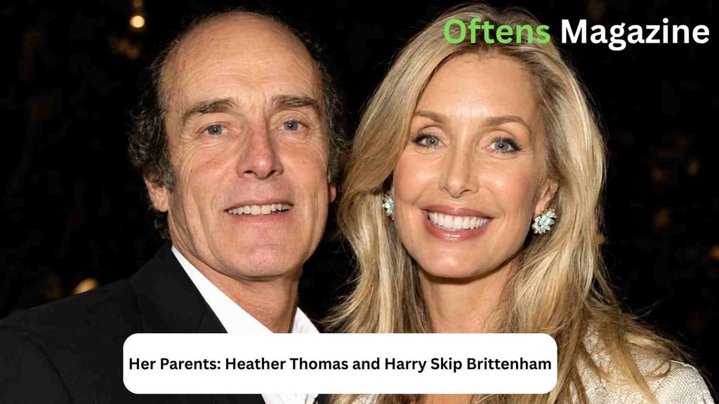 Her Parents Heather Thomas and Harry Skip Brittenham