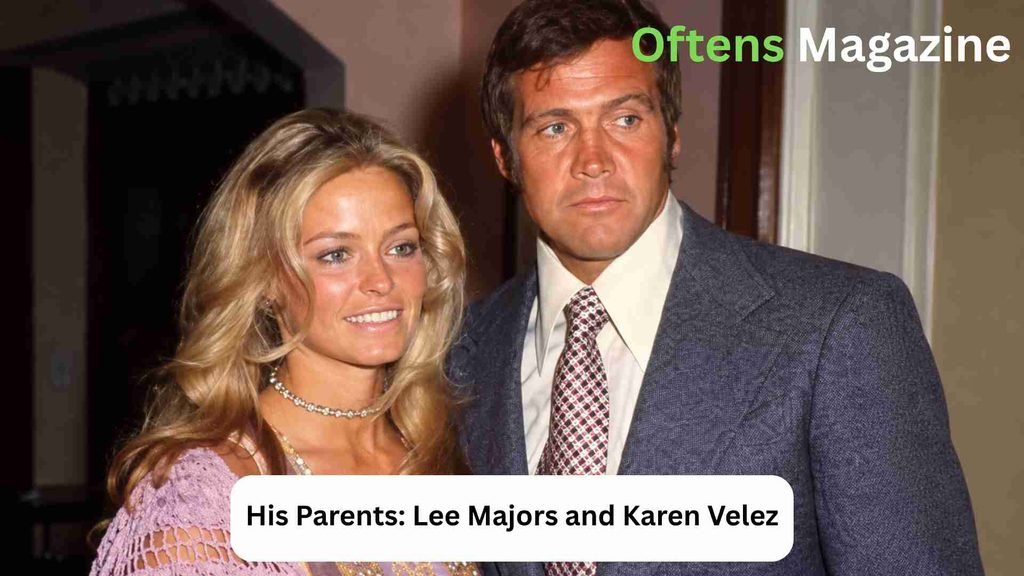 His Parents Lee Majors and Karen Velez