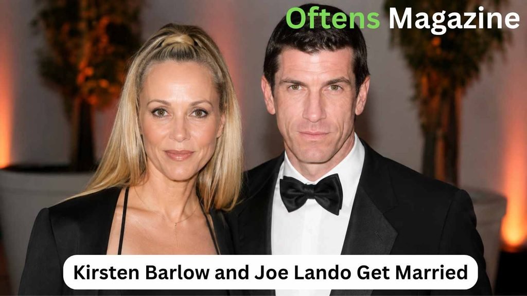 Kirsten Barlow and Joe Lando Get Married