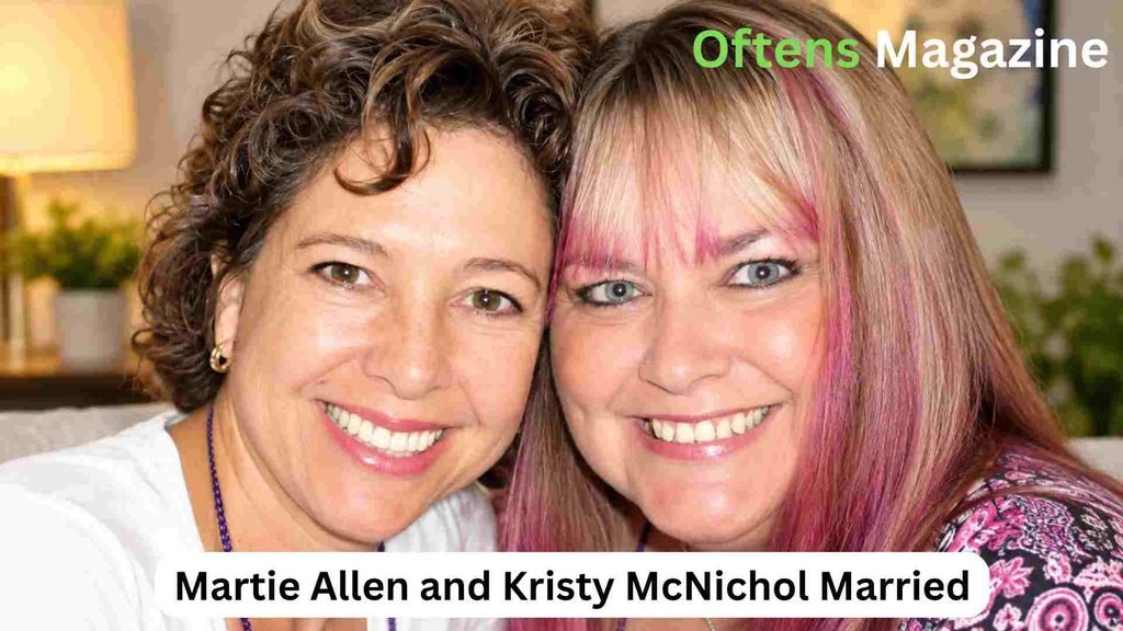 Martie Allen and Kristy McNichol Married
