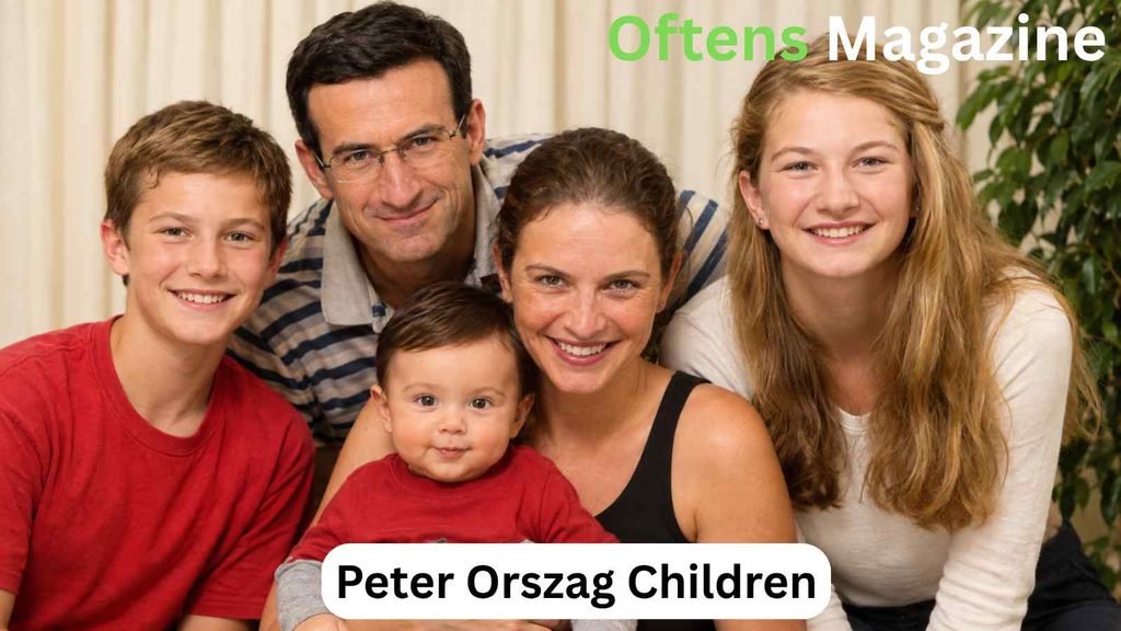 Peter Orszag Children