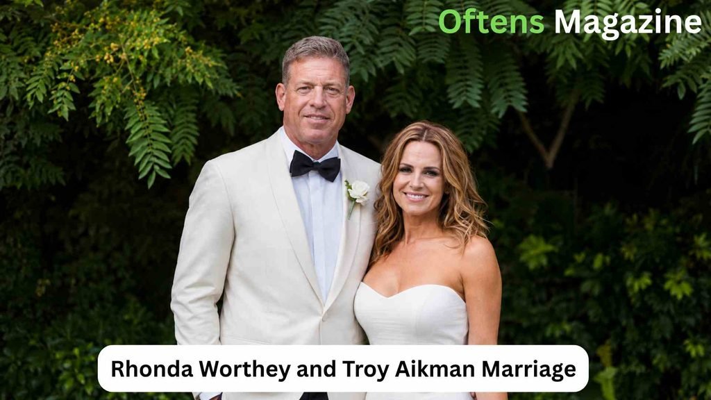 Rhonda Worthey and Troy Aikman Marriage
