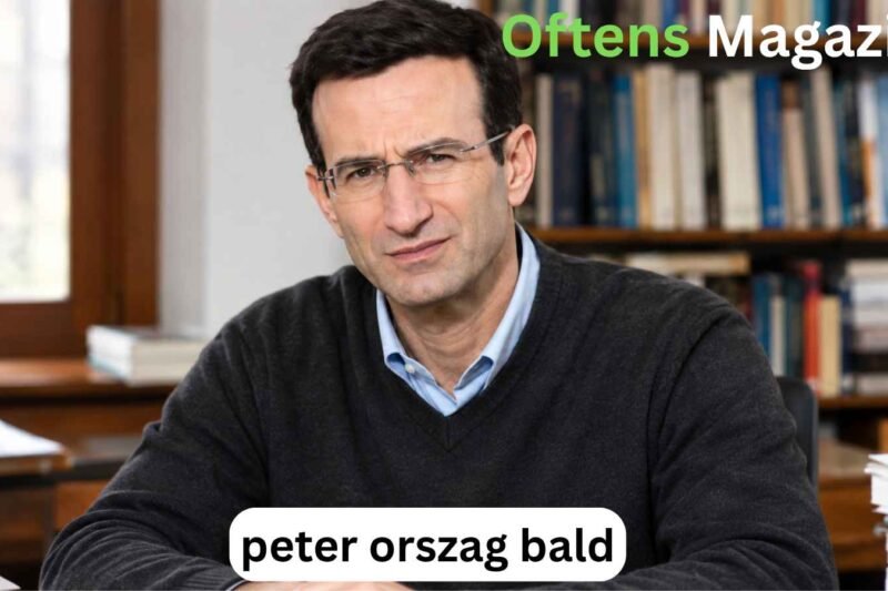 Peter Orszag Bald: Family, Career and Personal Background 