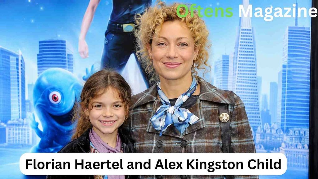 Florian Haertel and Alex Kingston Child