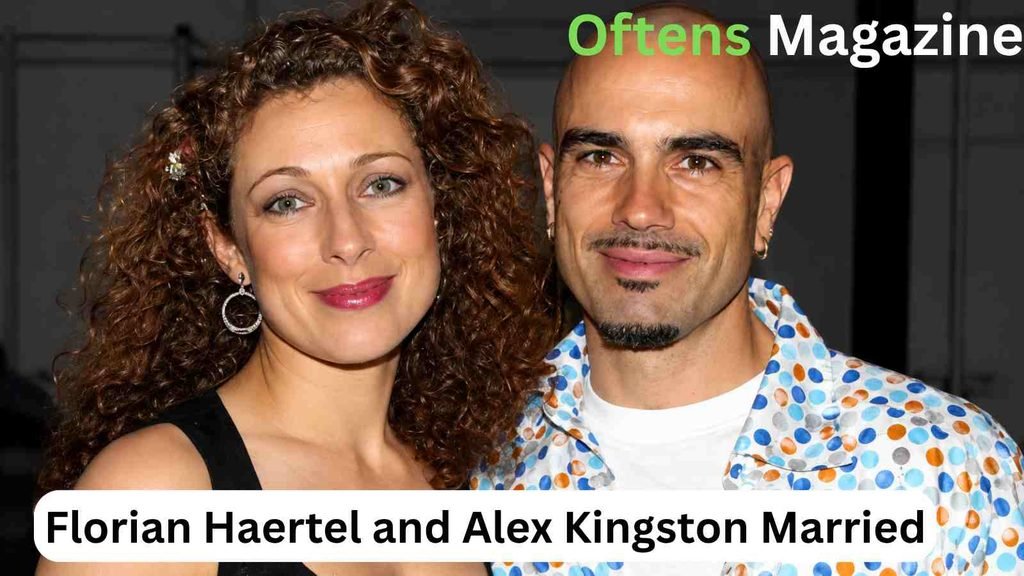 Florian Haertel and Alex Kingston Married