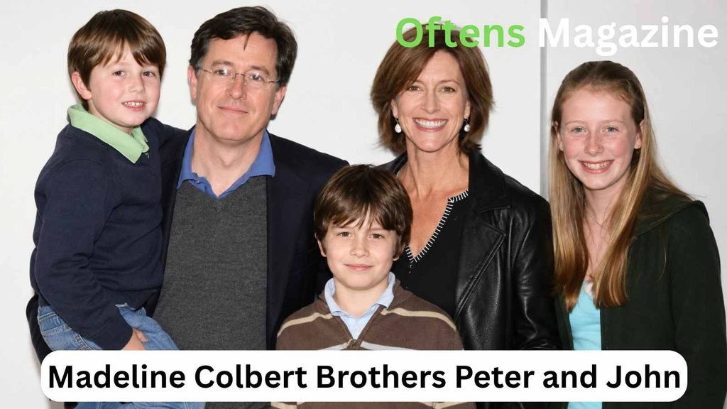 Madeline Colbert Brothers Peter and John