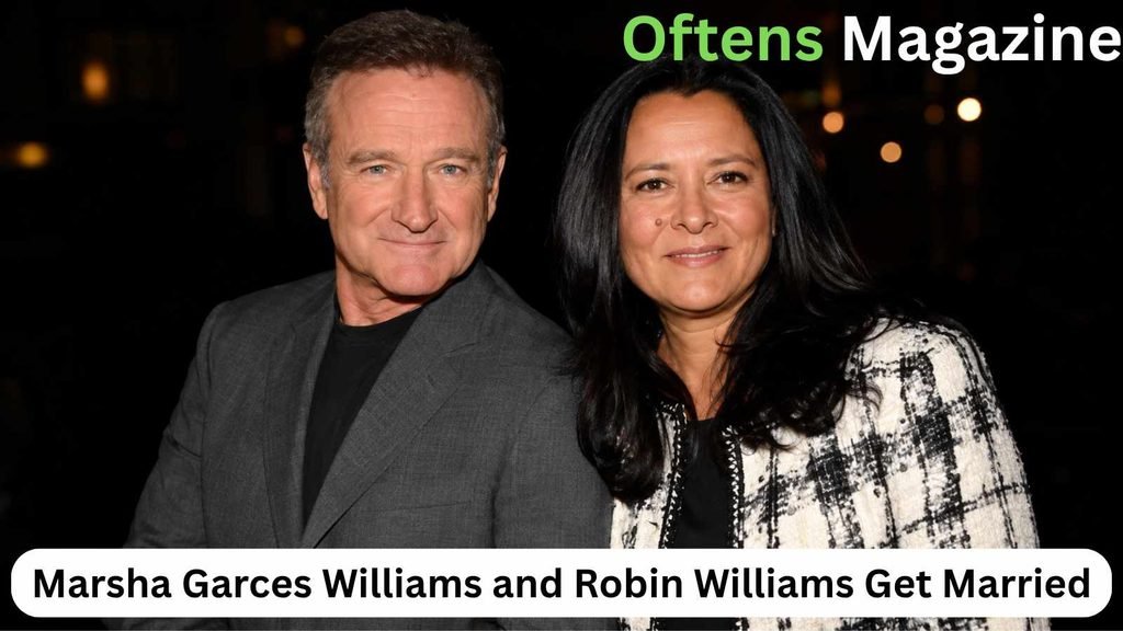 Marsha Garces Williams and Robin Williams 