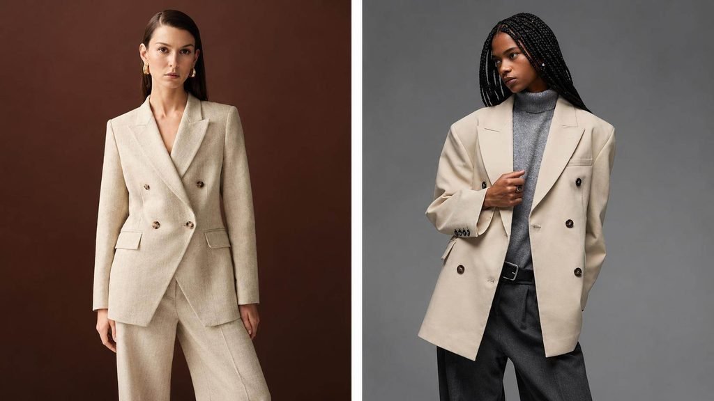Single-Breasted and Double-Breasted Blazers