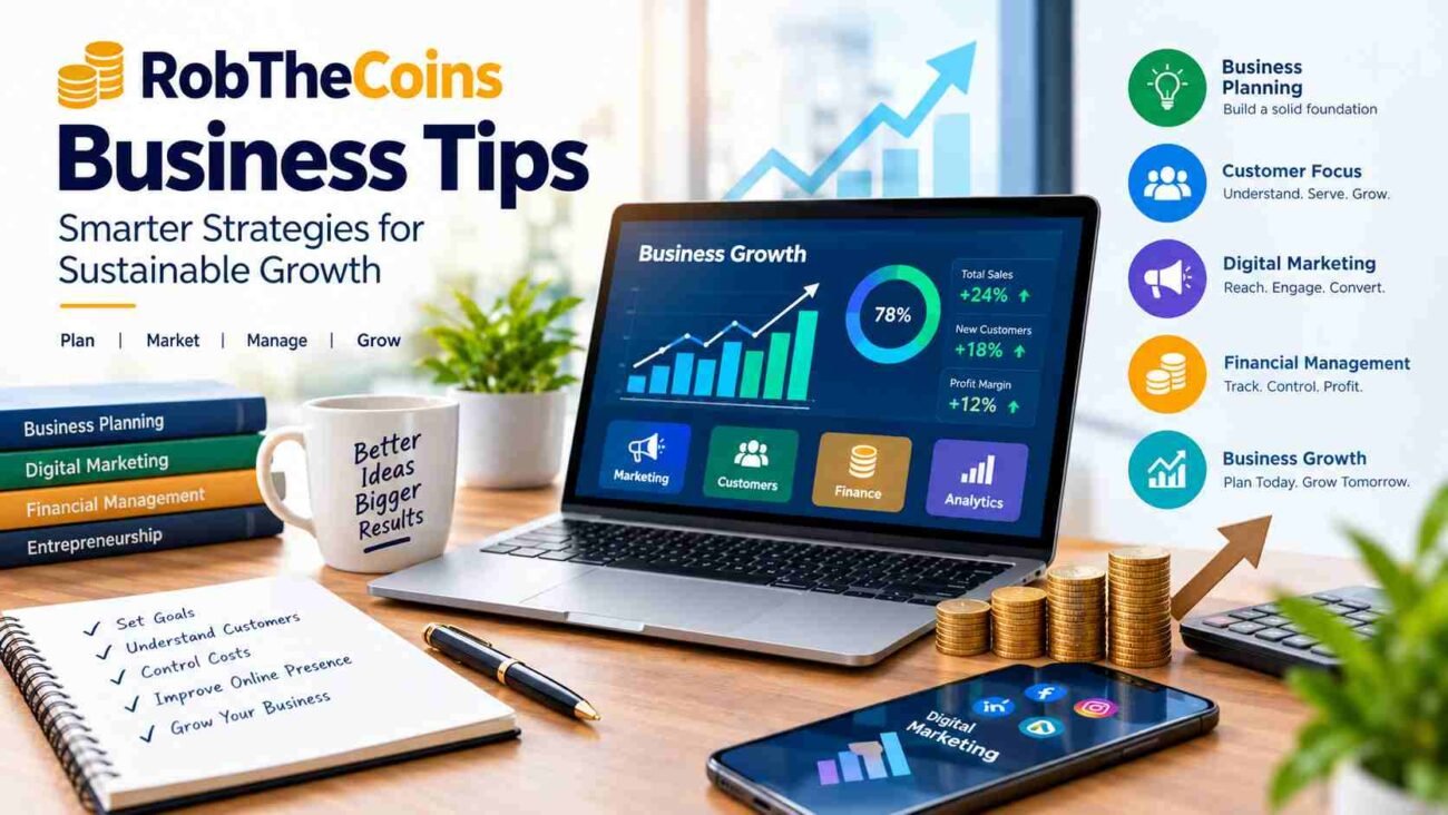 robthecoins business tips