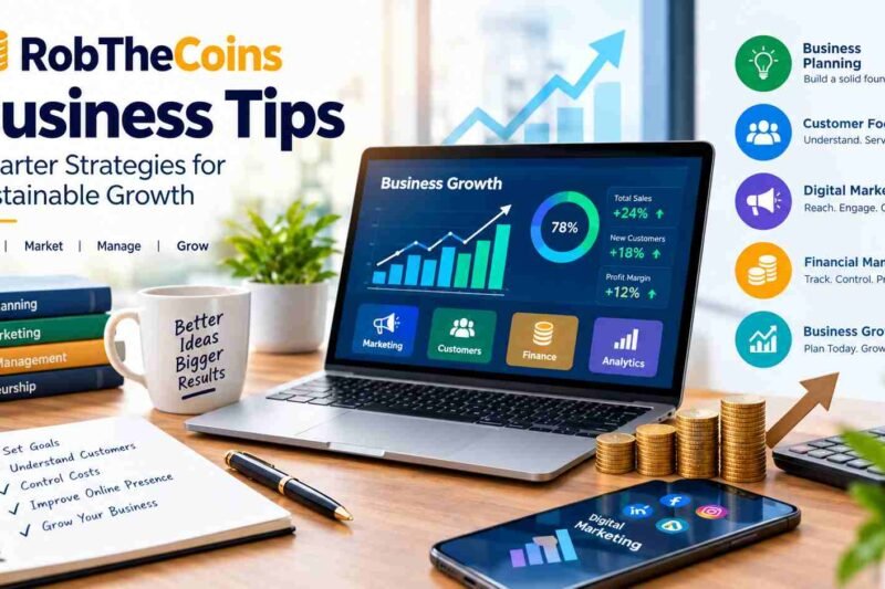 RobTheCoins Business Tips: A Practical Guide to Smarter Business Growth